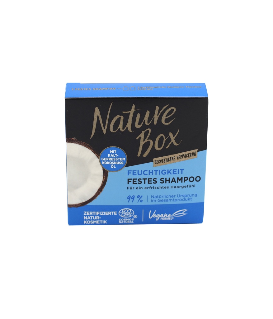 Nature Box Festes Shampoo Bar 85g Kokos