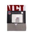 Herding NFL Badetuch 80 x 150cm  Grau/Weiss