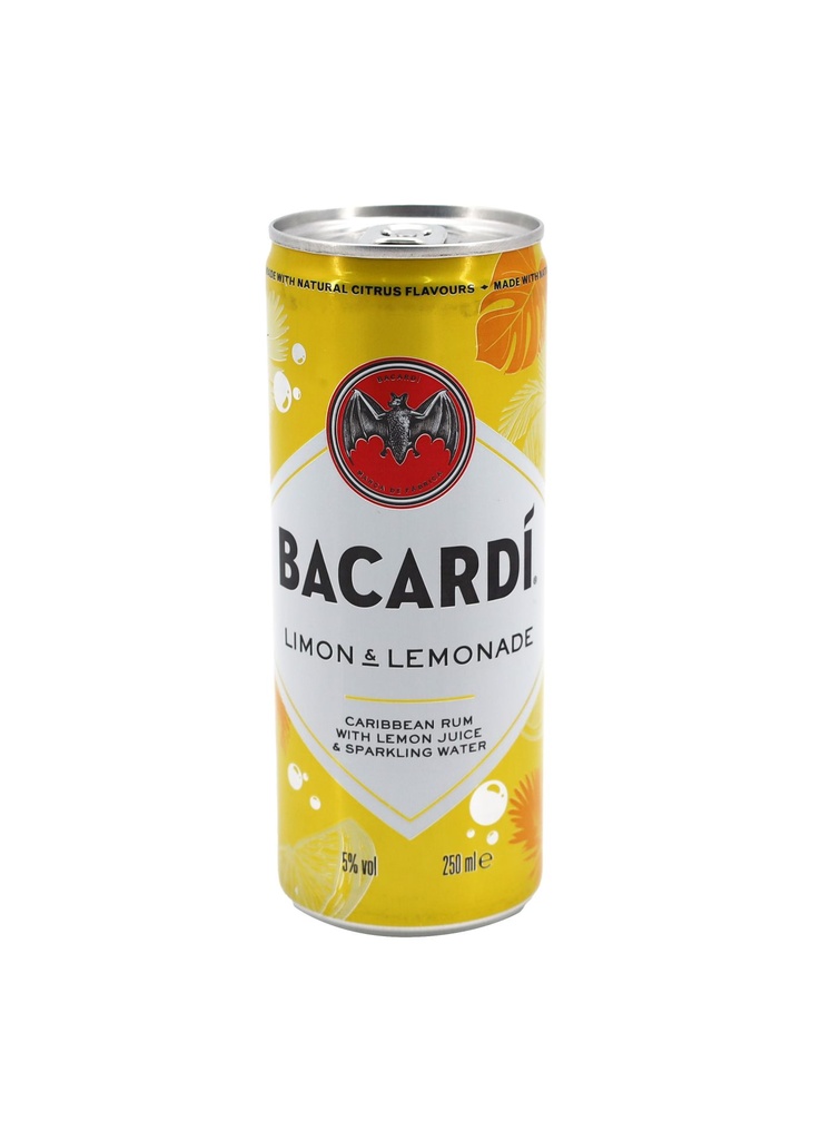 Bacardi Limon Lemonade Dose 250ml - 5% Vol.