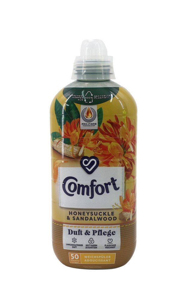 Comfort Weichspüler Honeysuckle 50WL 1,125 Liter