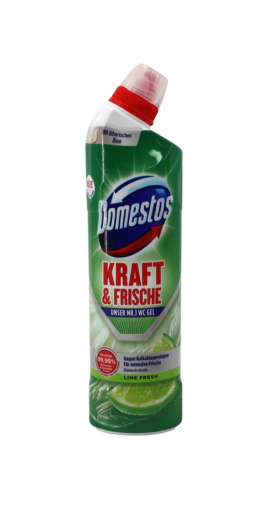 Domestos WC-Gel Kraft & Frische Lime Fresh 750ml