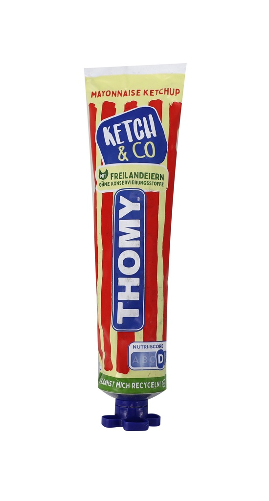 Thomy Ketchup & Mayonaise 190g verbeult