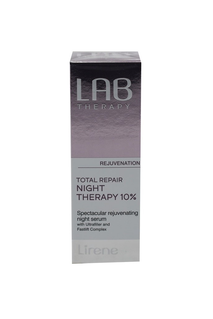 Lirene Lab Therapy Gesichtsserum 30ml Rejuvenation Total Repair Night Therapy 10%