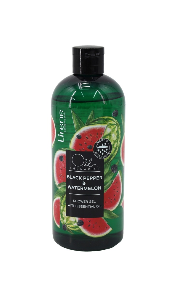 Lirene Oil Therapist Duschgel 400ml Black Pepper & Watermelon