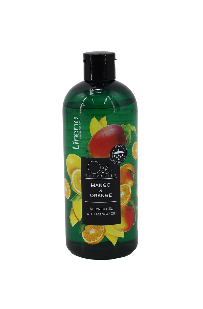 Lirene Oil Therapist Duschgel 400ml Mango & Orange