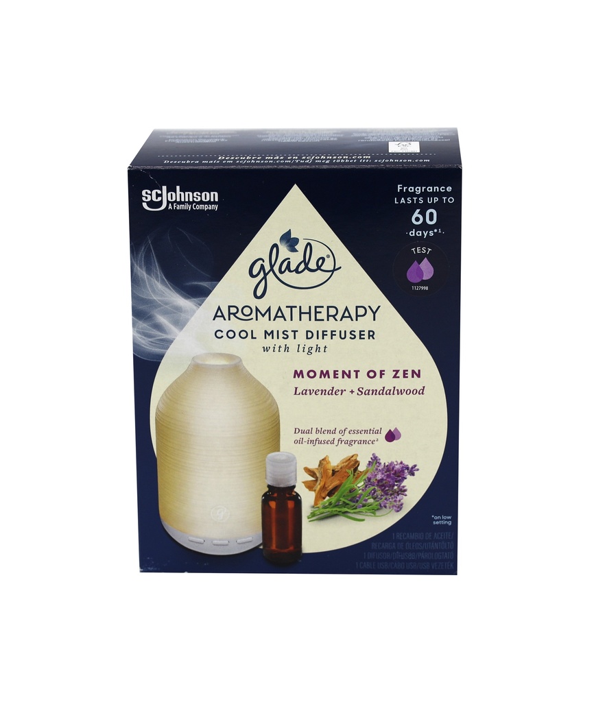 Glade Aromatherapy Essential Oils Duft-Diffuser Starter Moment of Zen 17,4ml