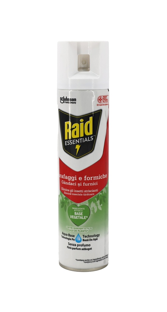 Raid Insekten-Spray Essentials Schaben- und Ameisenspray 400 ml