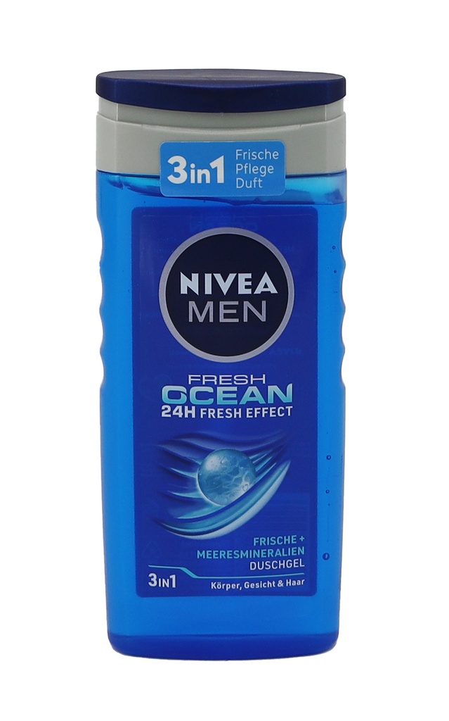 Nivea Dusche 250ml Fresh Ocean Men 3in1