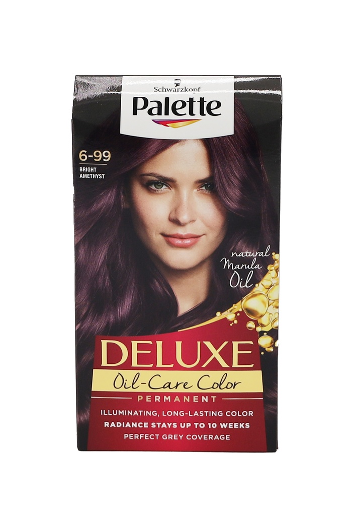 Schwarzkopf Palette Deluxe Haarfarbe 6-99 Glänzend Amethyst