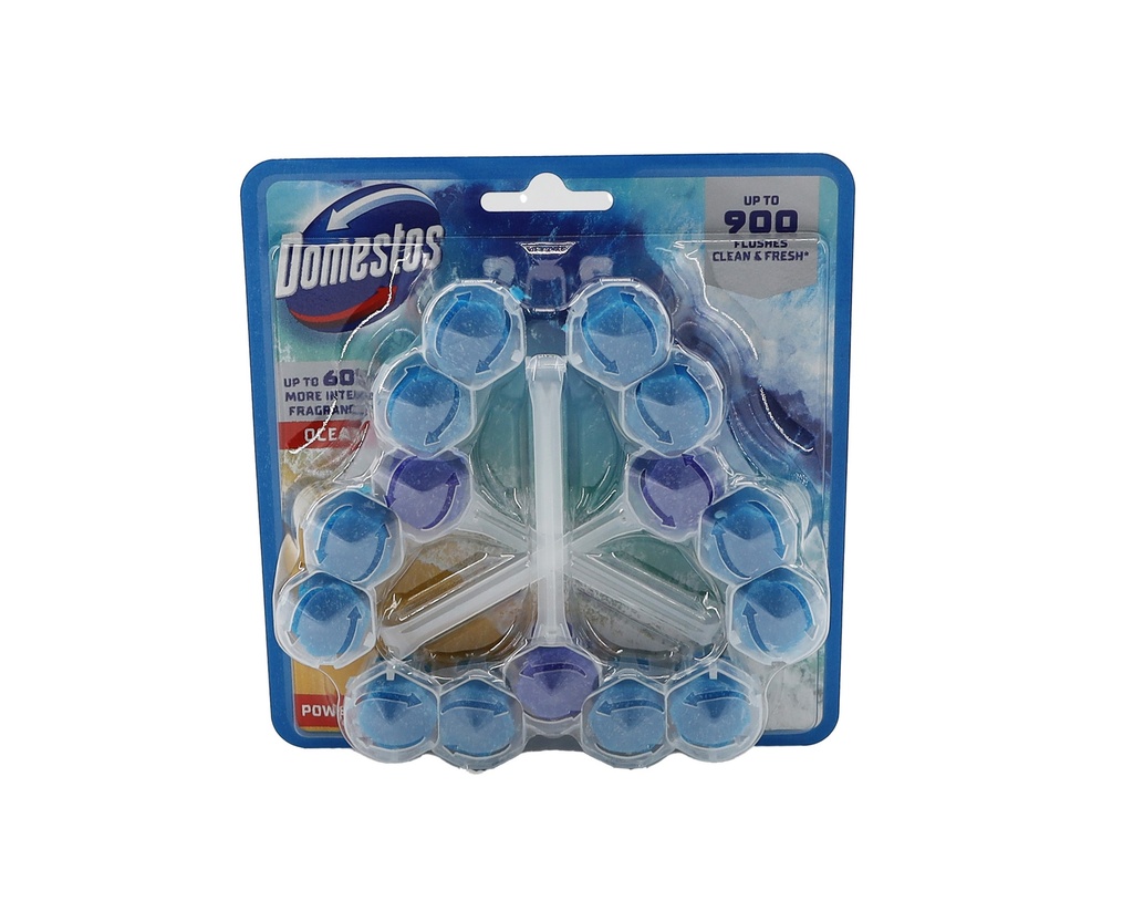 Domestos WC Steine Power 5 3x50g Ocean