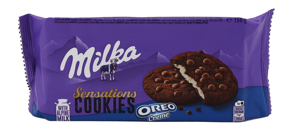 Milka Coockie Sensations 156g Oreo Creme