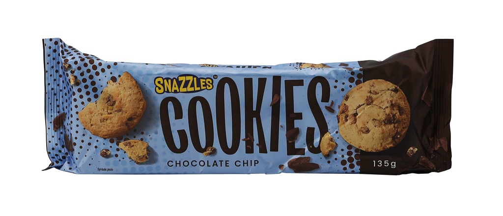 Snazzles Normaler Keks 135g Chocolate Chip