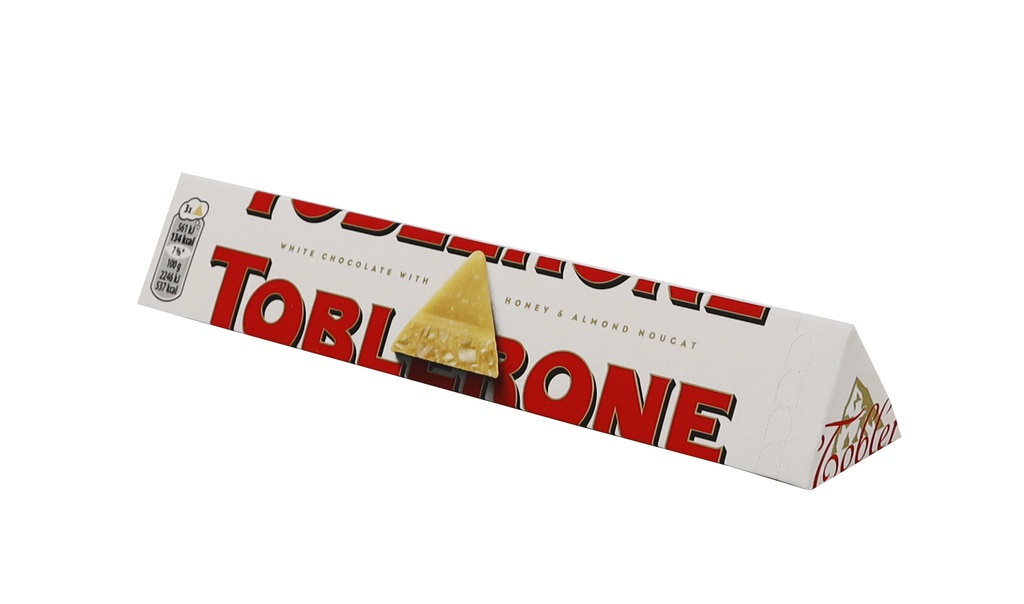 Toblerone Schokoriegel 100g White Chocolate Honey & Almond