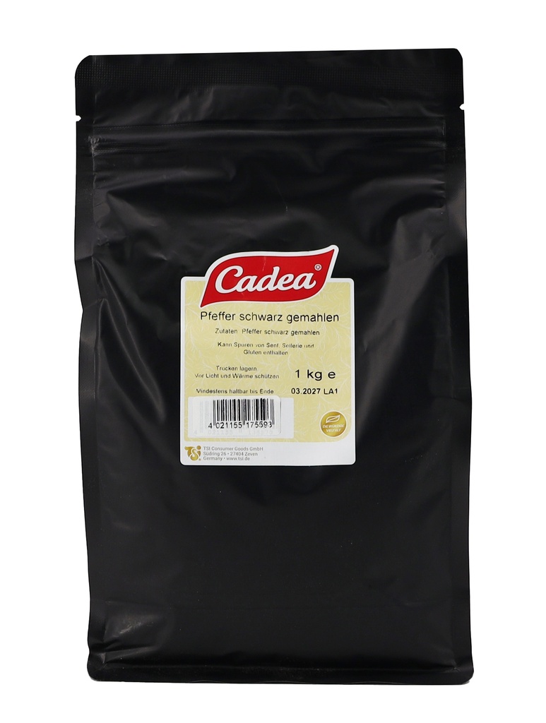 CADEA Pfeffer schwarz gemahlen 1kg BT
