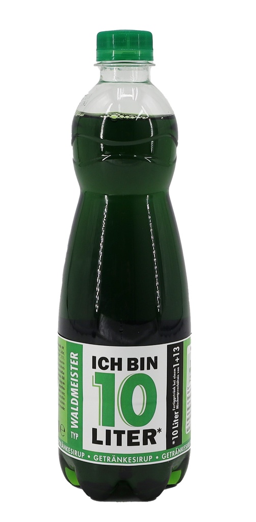 ICH BIN 10 LITER Waldmeister Sirup 0,7l PFL