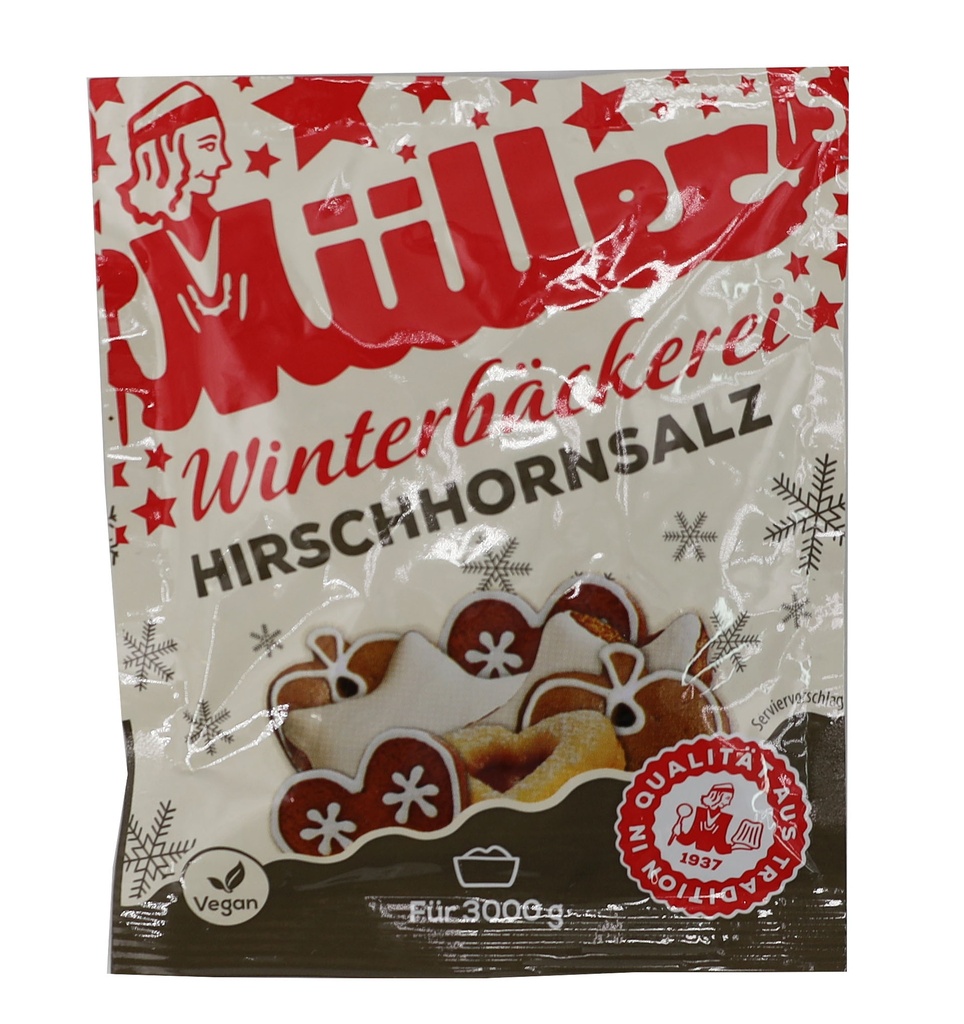 MÜLLERS Backtriebmittel Hirschhornsalz 30g FLBT