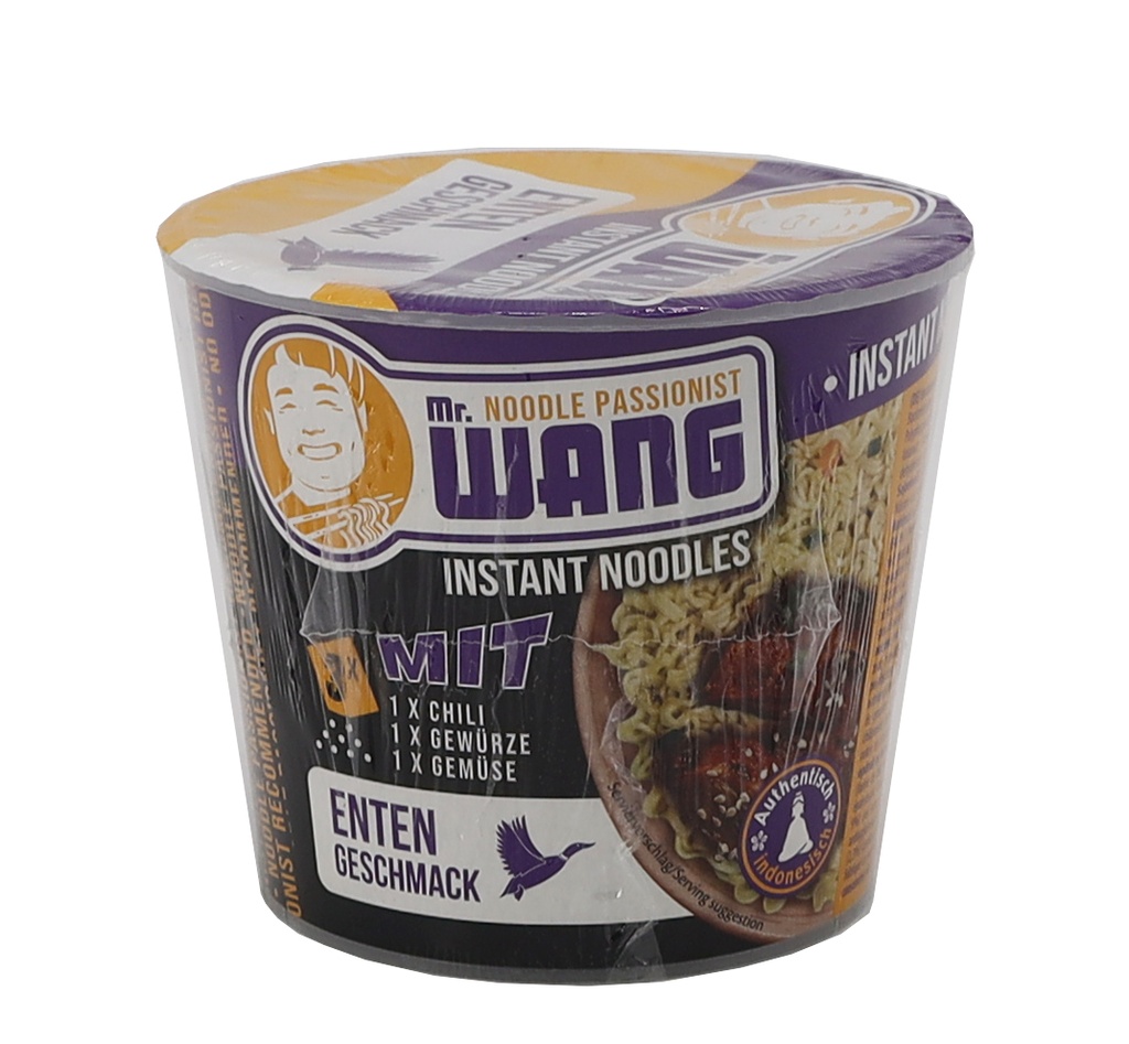 MR WANG Instant-Nudeln ENTE 65g Becher