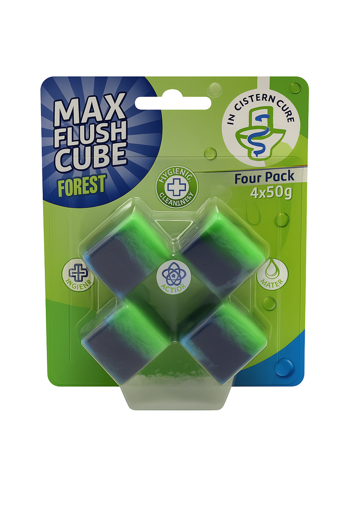 Max Flush Wc Stein Wasserkasten Tabs Forest 4x50g