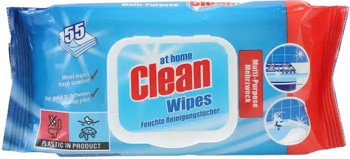 At Home Clean Mehrzwecktücher 55Stück
