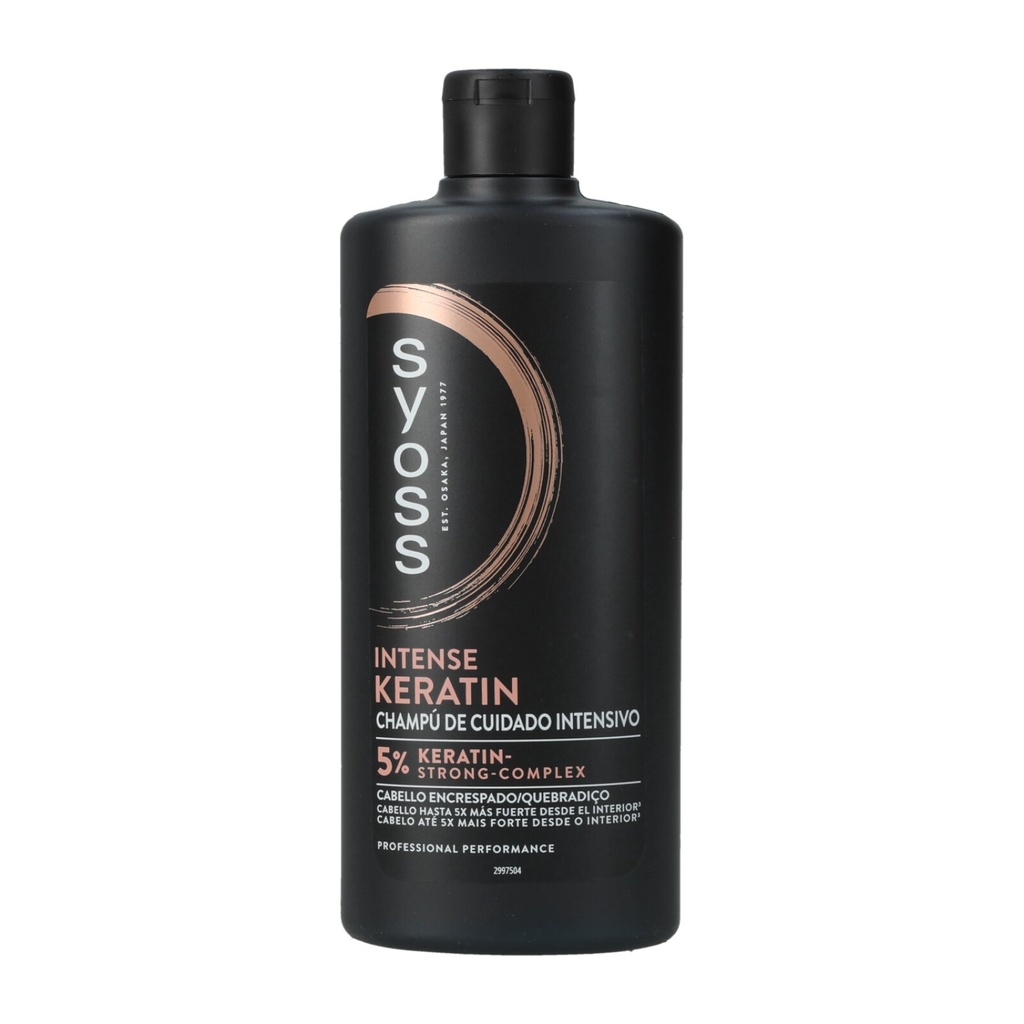 Syoss Shampoo 440ml Intense Keratine