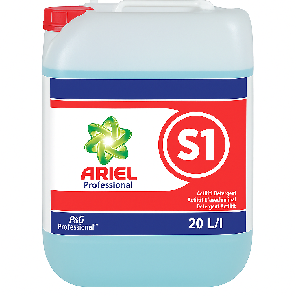 P&G ARIEL PROFESSIONAL S1 Actilift Flüssigwaschmittelkonzentrat 20 Liter Kanister