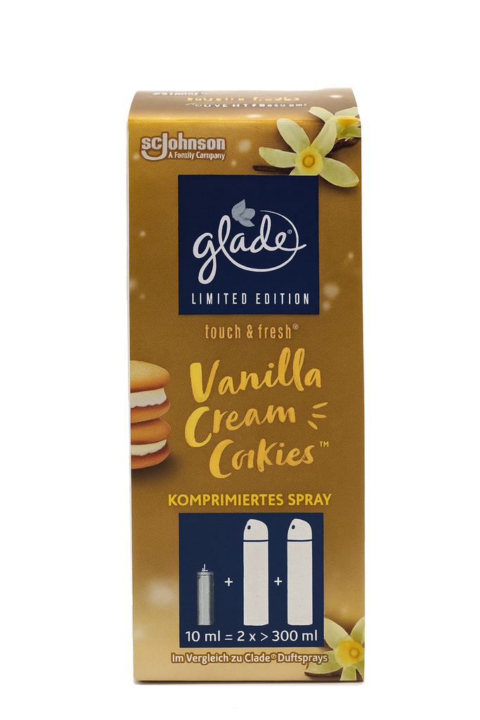 Glade Mini-Spray Nachfüller 10ml Vanilla Cream Cookies