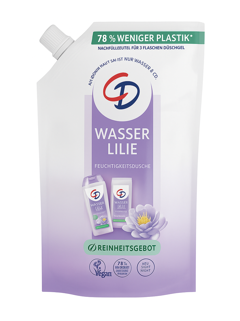 CD Dusche Wasserlilie Nachfüllbeutel 500 ml