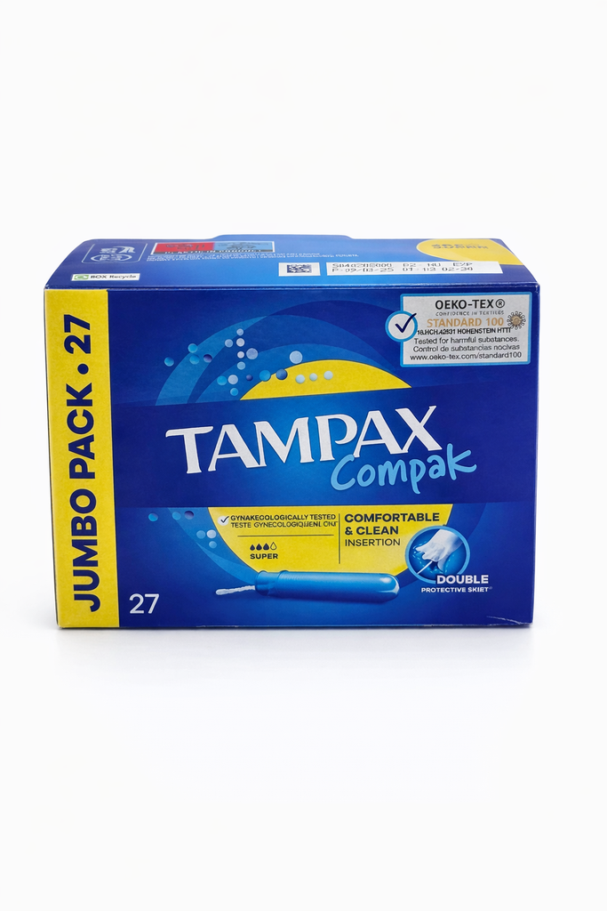 Tampax Compak Super Tampons mit einem Applikator 27Stk