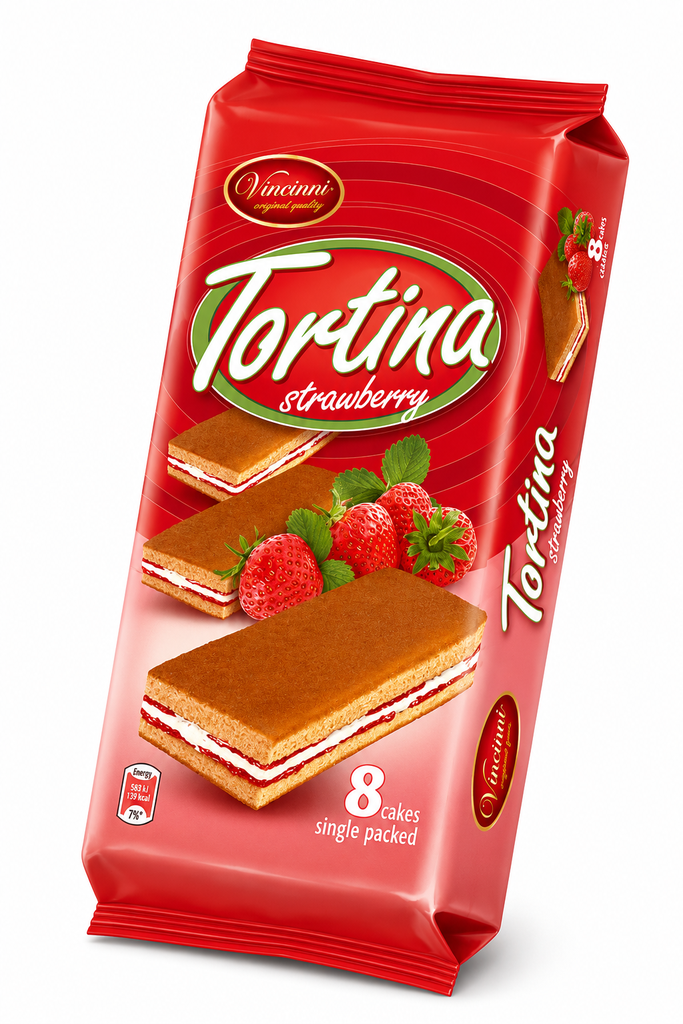 Tortina Kuchenschnitten 200g Erdbeere