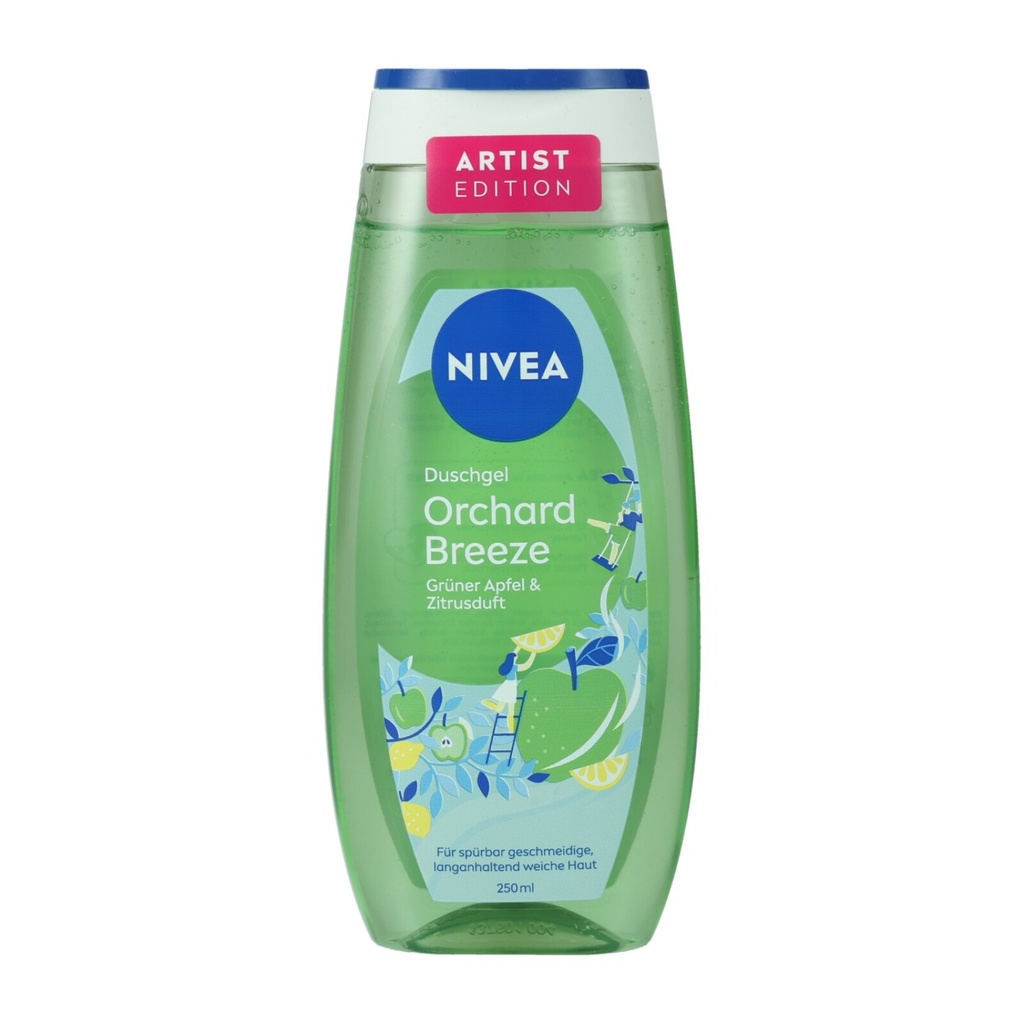 Nivea Duschgel 250ml Orchard Breeze Grüner Apfel & Lemon