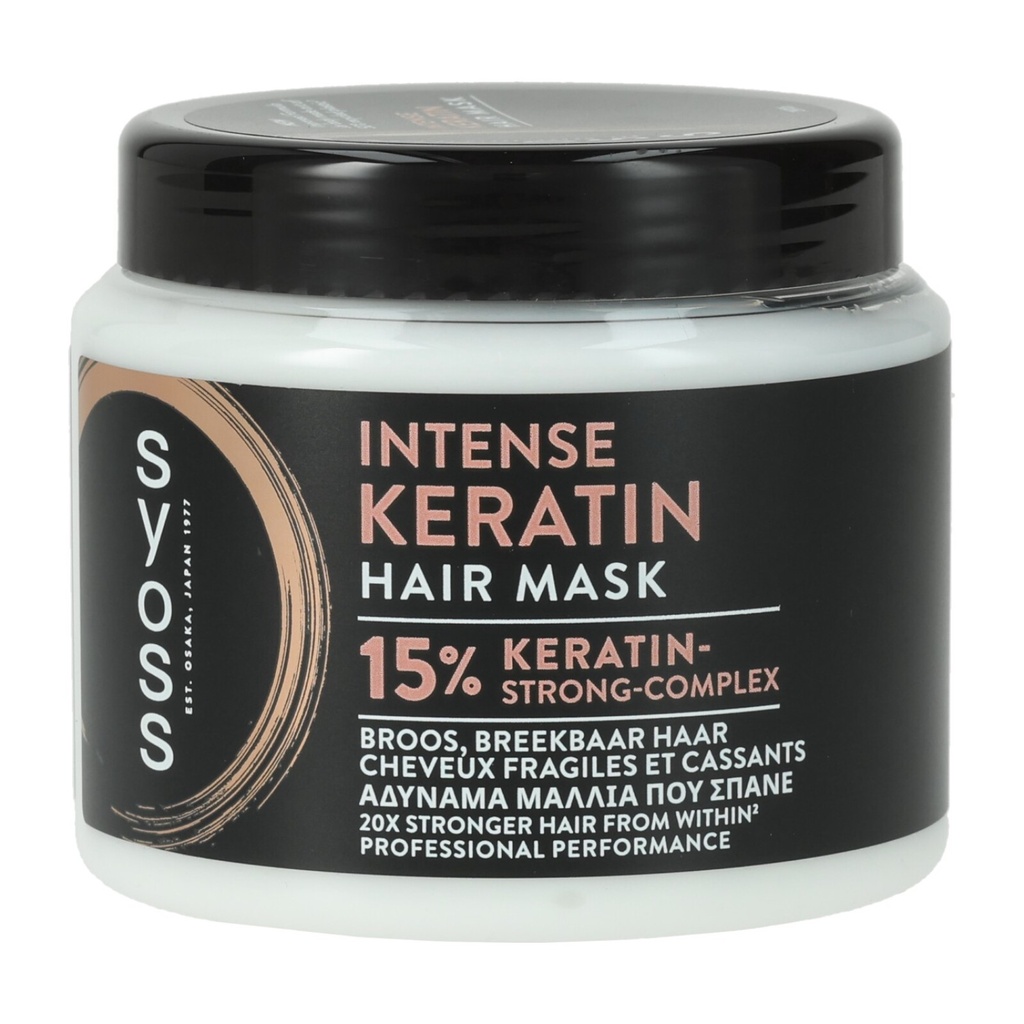 Syoss Haarmaske 400ml Intense Keratin