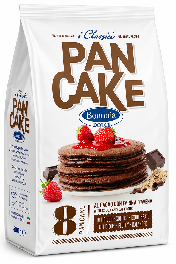 Bononia Dolci Pancake Kakao & Hafermehl 240g