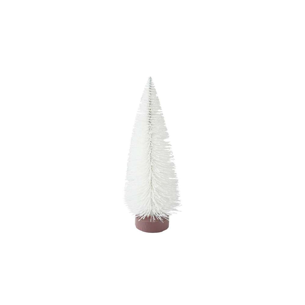 Deko Weihnachtsbaum 25cm Schneeweiß 