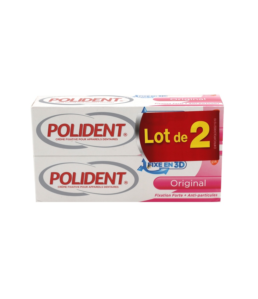 Polident Haftcreme Mix 2x40g