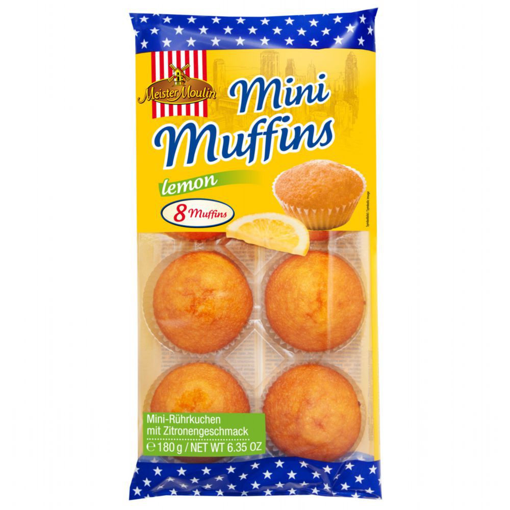 Mini Muffins Lemon 8er 180g