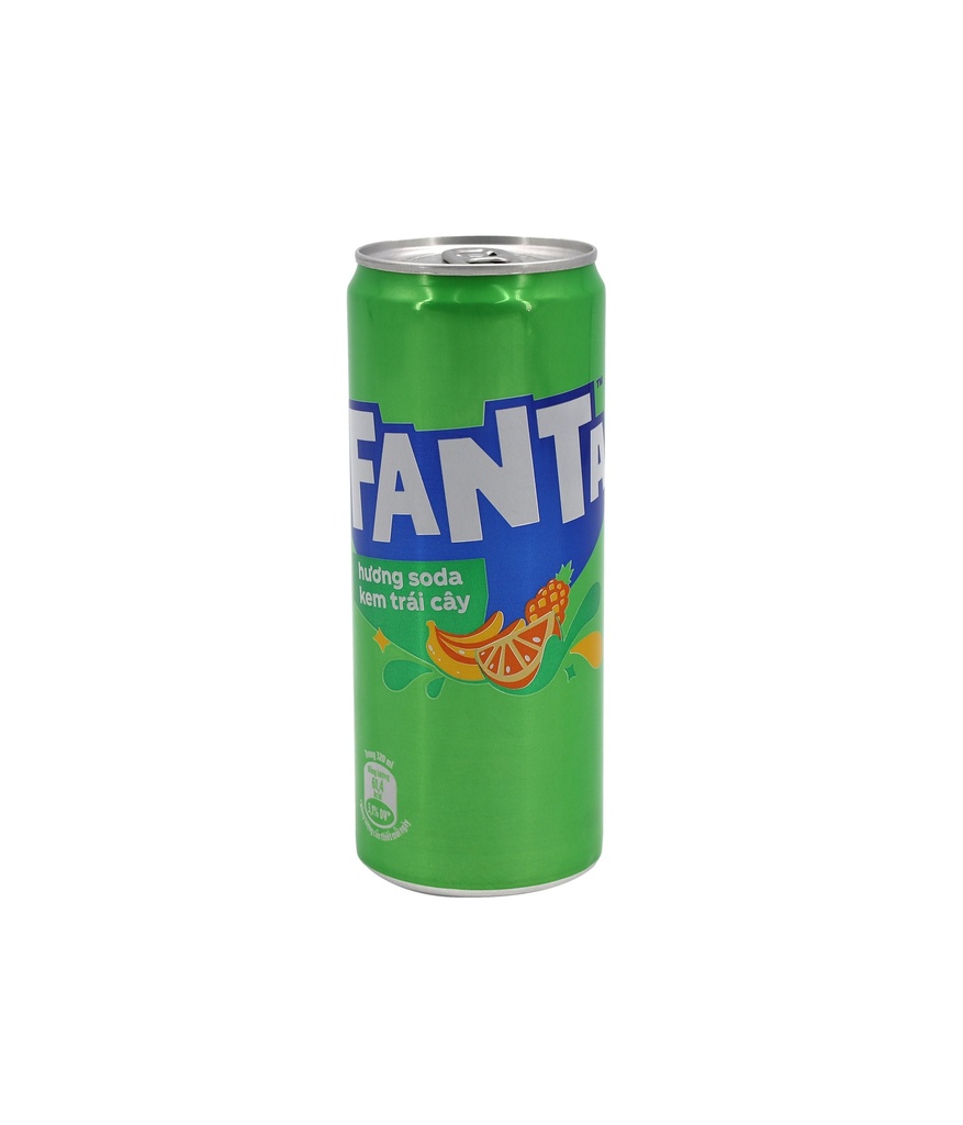 Fanta Cream & Soda Kem Trái Cây (Vietnam) 320ml