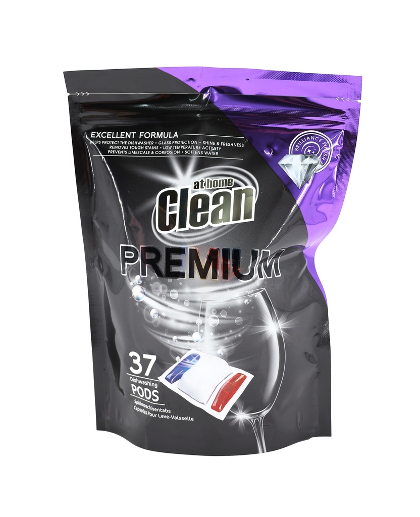 At Home Clean Spülmaschinen-Tabs 37x14g Premium Mega Power