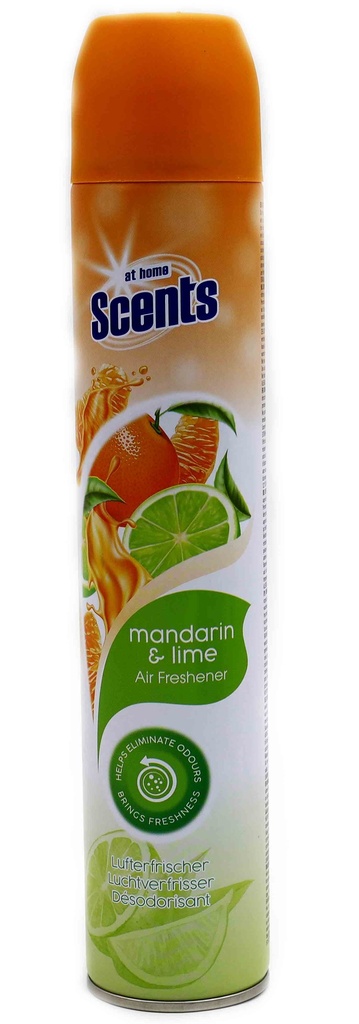 At Home Scents Lufterfrischerspray 400ml Mandarin And Lime