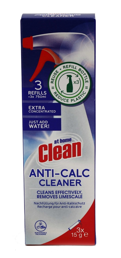 At Home Clean Anti-Kalk 3x15g Nachfüller