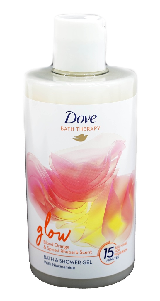 Dove Bad & Duschgel glow Blutorange & Rhabarber 400ml