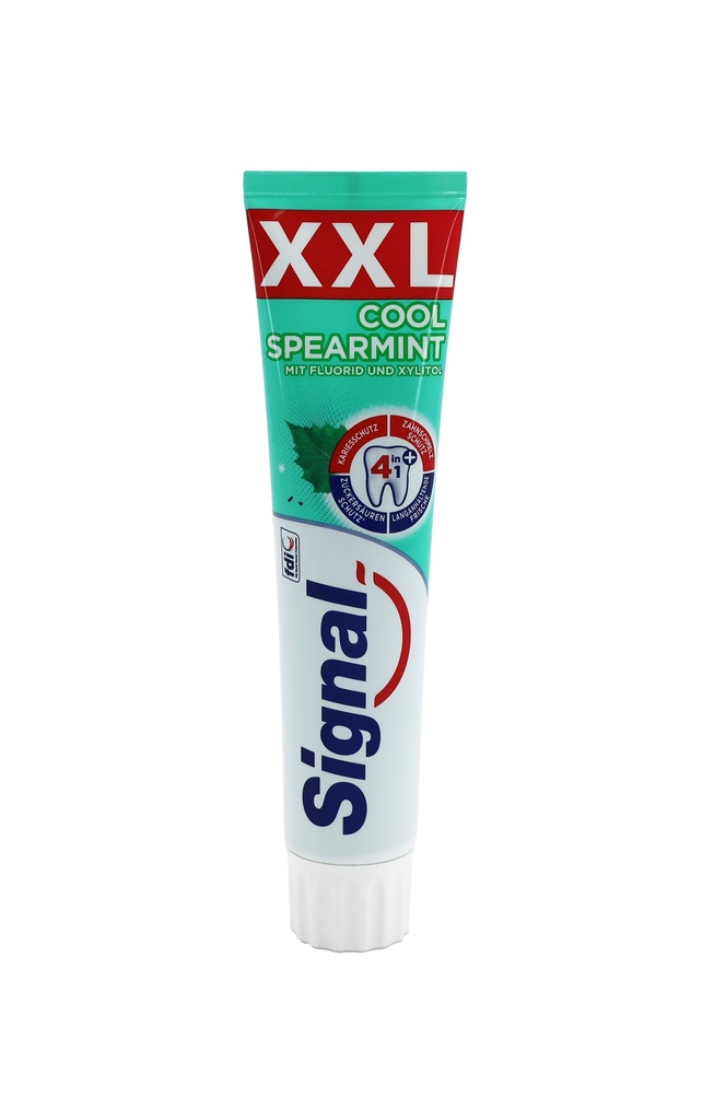 Signal Zahnpasta 4 in1 cool Spearmint 125ml XXL