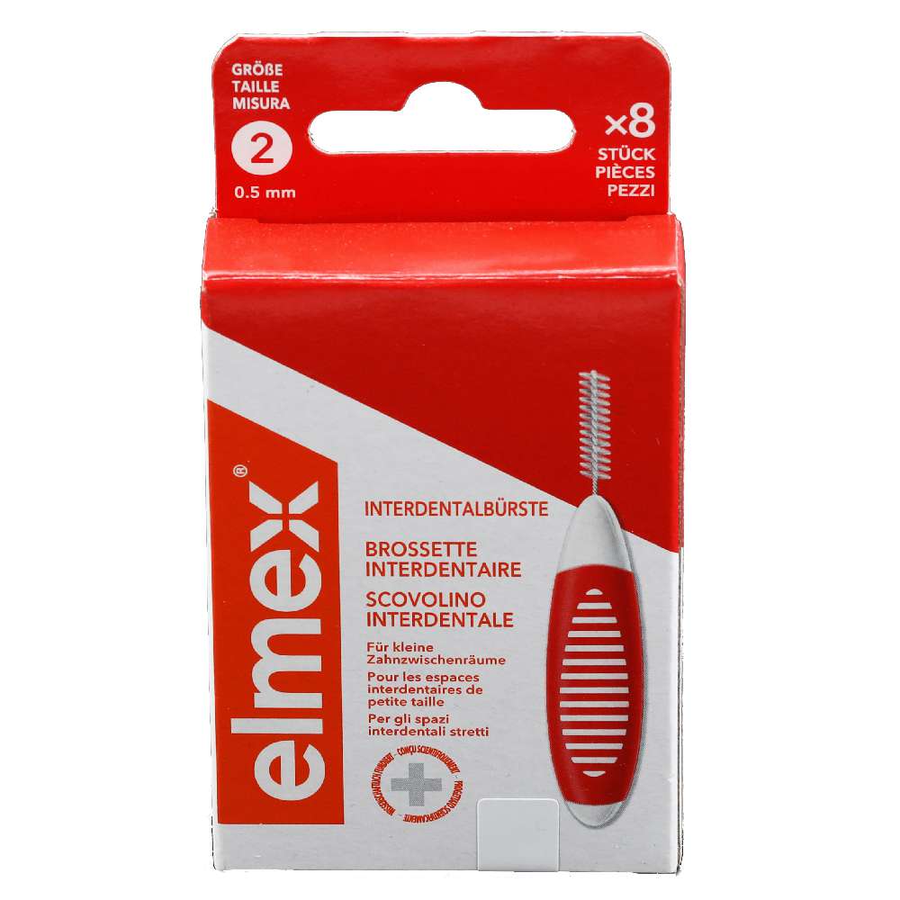 Elmex Interdentalbürste 8er 0.5mm