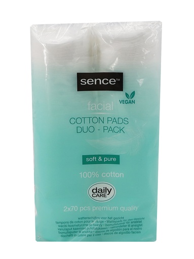 [5475] Sencebeauty Wattepads 2x70Stück