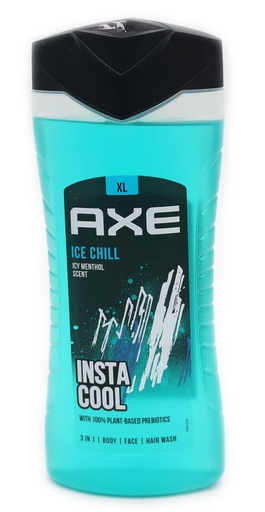 [8469] Axe Shower Gel 400ml Ice Chill 3in1