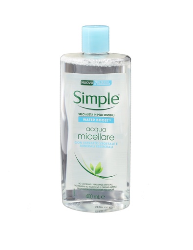 [13161] Simple Feuchtigkeitsspendendes Mizellenwasser 400ml Water Boost