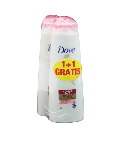 [13226] Dove Shampoo 2x250ml Color Care