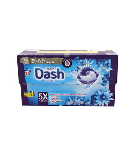 [15270] Dash (Lenor) All-in-1 Waschmittel PODS AprilFrisch & Blauer Lotus 35WL