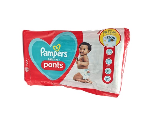 [14687] Pampers Pants Baby Dry Pants 47 Stück Size 3 (6-11kg)