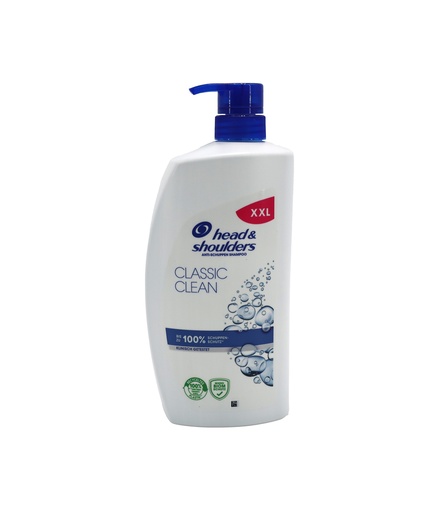 [15296] Head&Shoulders Shampoo 900ml Pump Classic Clean