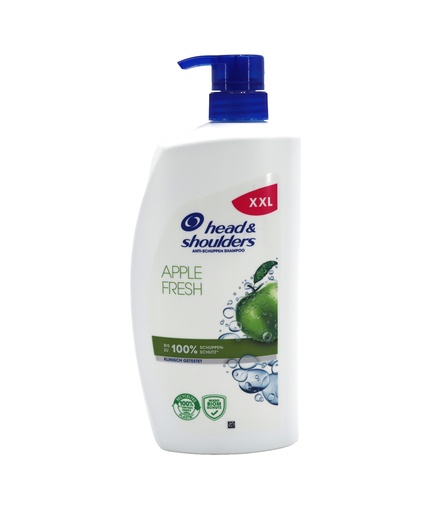 [15295] Head&Shoulders Shampoo 900ml Pumpflasche Apple Fresh